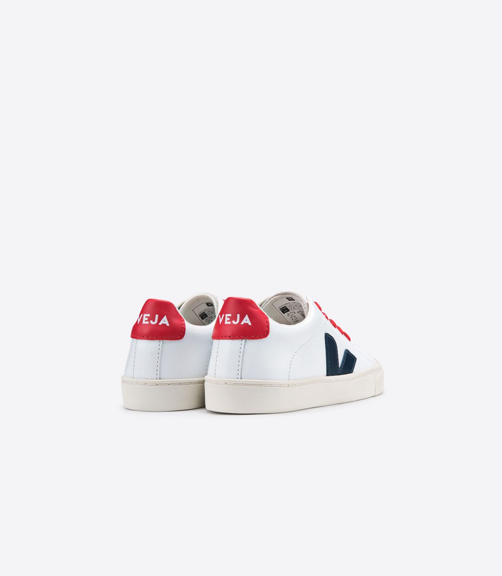 Veja Trainers Kids White - Esplar Leather - APYR-05867